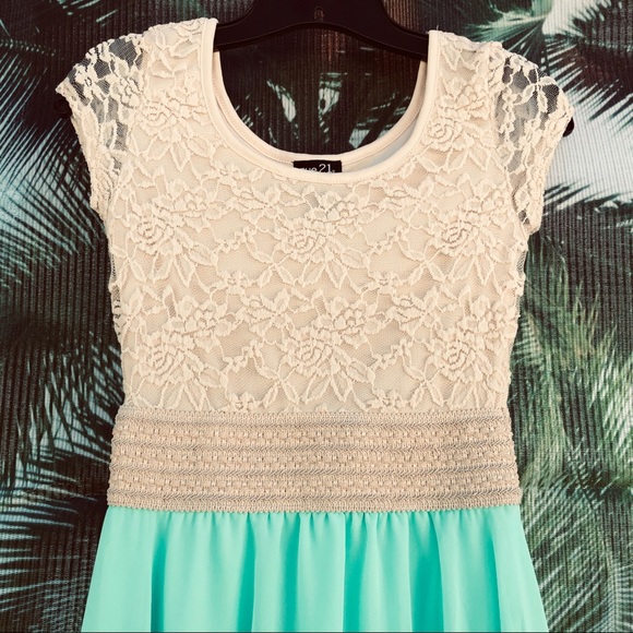 Rue21 Lace Top Asymmetrical Dress - Picture 3 of 6